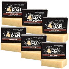 Barras exfoliantes corporales - Jabón sólido con aceites naturales y exfoliante suave - Sin plástico y ecológico, natural y orgánico para todo tipo de piel, barra de 4 oz - Last Call - Exfoliante