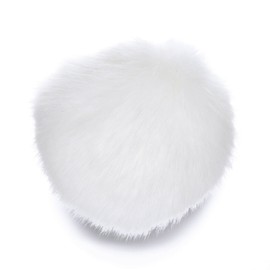Bernat 16700101005 Pom Pom, White Rabbit, Single Ball