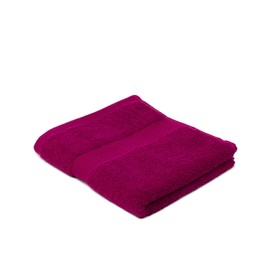 Gözze - New York Hand Towels, Set of 2, Soft and Absorbent, 100% Cotton, 50 x 100 cm - Cyclam