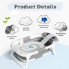 AVIDOR Baby Bathtub,Collapsible Bathtub for Newborn to Toddler,Durable Essential Infant