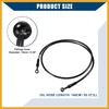 Partuto Brake Hose Motorcycle Hydraulic Brake Line Oil Hose Pipe