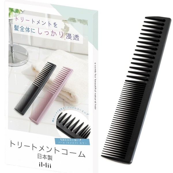 iMii Treatment Comb, Coarse, Comb, Made in Japan, Higashi-Osaka, Made
