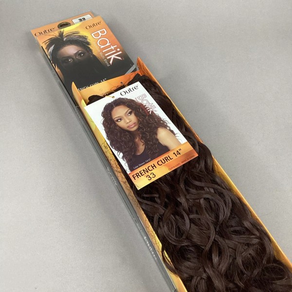 Outre French Curl 14” #33 Auburn Synthetic Hair Tracks by