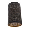 Modern Lampshade Metal Cylindrical Hollow Out E27 E26 Lamp Shade