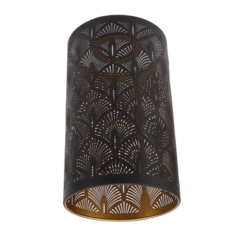 Modern Lampshade Metal Cylindrical Hollow Out E27 E26 Lamp Shade