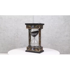 Wicca Sacred Symbols Astrology All Seeing Eye Invertible Glass Mystic Sandtimer