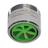 Danco 10485 Dual Thread Extra Water Saving Faucet Aerator, Green/, 1.0 GPM, Chrome