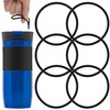 6pcs Replacement Gaskets Compatible with Contigo Snapseal Byron Travel Mug