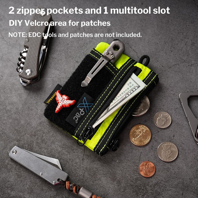 VIPERADE VE18-S-Xpac Small EDC Pouch Tool Organizer,Multifunction Small Tools Pouch