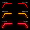 TCMT Rear Saddlebag Light Accents Clear Lens Fit For Honda