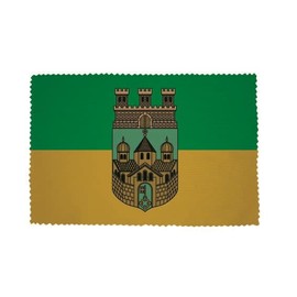 U24 Brillenputztuch Recklinghausen Fahne Flagge Glasreinigungstuch Microfasertuch