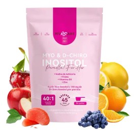 401 Myo Y D Chiro Inositol Inositol En Polvo 225g Mvpcare Sin Sabor                                                                                   