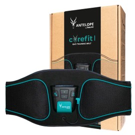 Antelope Corefit I EMS Training Belt, Stimulation of The Abdominal Muscles, 9 Training Programs, 4 electrodes, for Men and Women