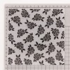 arriettycraft 15cm x 15cm Plastic Embossing Folders Flower Rose Card
