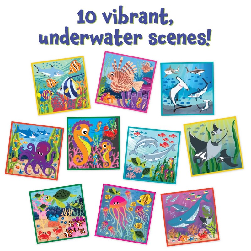 READY 2 LEARN Magic Scratch Paper - Sea Life -