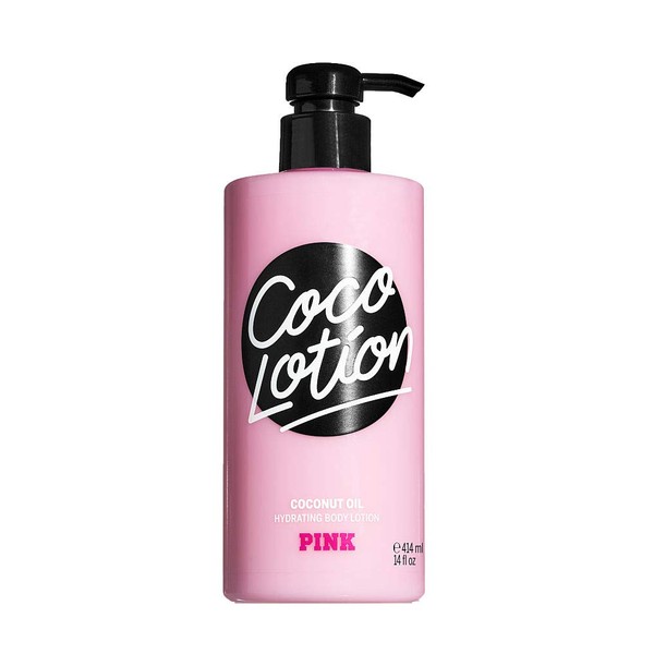 Victoria's Secret Pink Coco Lotion Coconut Oil Hydrating Body Lotion 14 Ounce (414 Milliliter)