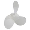 Mariner Aluminum Alloy White Outboard Propeller 3 Blades for 7‑1/4X5‑A