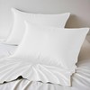 LINENWALAS 100% Organic Bamboo Pillowcase Set of 2 Soft Bamboo