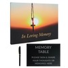 Defresit Funeral Guest Book in Loving Memory Hardcover 84 Lined
