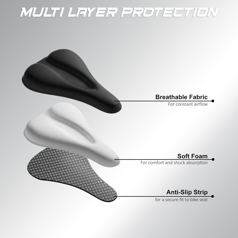 Byking Bike saddle cushion for added comfort