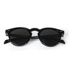 LUMILUNI Korean Style Retro Round Acetate Sunglasses for Men Women