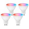 DiCUNO Smart Bulbs, GU10 Dimmable LED Spotlights Warm to Cool