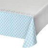 Creative Converting 316939 All Over Print Plastic Tablecover, 54 x