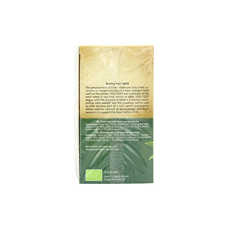 Yogi Tea - Green Balance - 30.6g (Case of 6)