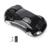 ASHATA Wireless 2.4G Mouse, Cute Car Mouse with USB Receiver,