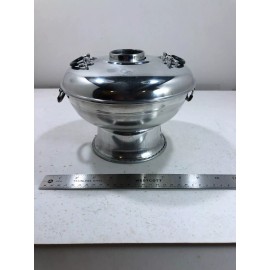 Pigeon Thai Soup Bowl Tom Yum Serving Aluminum Pigeon Brand Hot Vintage Chafing Pan 8"