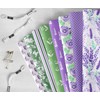 Soimoi 8 Pc Fat Quarter Bundle-Florals Print 18"x 22" DIY
