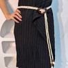 RCHENGYANUIMA Bohemian Hand Woven Waist Rope Braid Waist Belt Chain