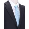 [COLORATA] Carolata Dolphin Pattern Necktie (100% Silk / Jacquard Woven),