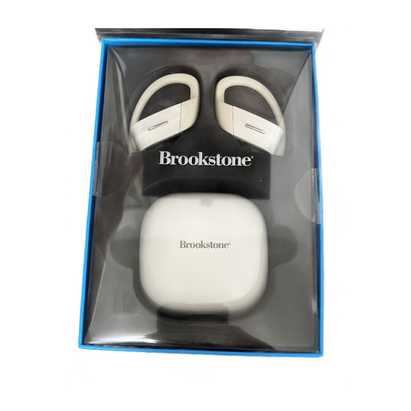 None Brookstone Sport Charge True Wireless Earbuds Sweat-Proof / Noise-Reducing