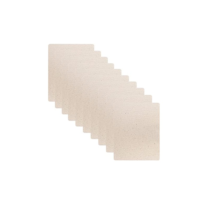 BOJACK Waveguide Cover Universal Mica Sheet for Microwave Oven, 10PCS，Cut