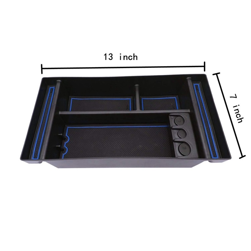 JOJOMARK Center Console Organizer Tray fits for 2019-2022 GMC Sierra/Chevy