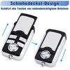 Pack of 2 hand transmitters compatible with Hörmann HSE4-868-BS HSE2-868-BS