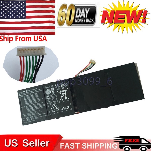 For Acer AP13B3K AP13B8K Battery for Acer V5 R7 V5-573G