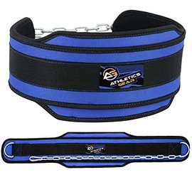 Weight Lifting Dip Belt with Chain – 6.5’’ Wide, 10mm Extra thick Dipping Belt with 27” Heavy Duty Steel Chain for Dips, Pull Ups, Gym Lifting, Powerlifting, Workout, Weight Belt