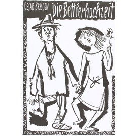 Die Bettlerhochzeit: zum Singen, Spielen und Tanzen. children's choir (SMezA) with recorder, mallet percussion, percussion and piano. Partition.