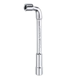 sourcing map L Shaped Angled Hex Socket Wrench 6mm High Carbon Steel Double Ended Metric 6 Point Tubular Socket Spanner for General Repairing, Pipeline, Bicycle Car Maintenance