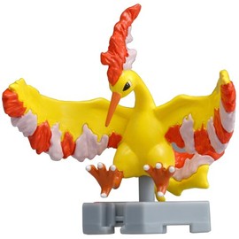 Pokemon Diamond & Pearl Moncolle Plus - Moltres (P-32) 2" Figure