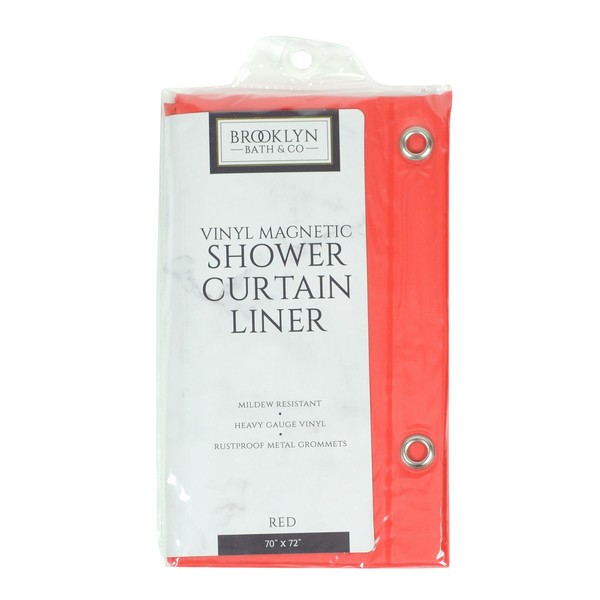 Home Expressions 3 Gauge Shower Curtain Liner – 70 x