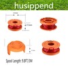 husippend 6Pieces Strimmer Wire Replacement Spool Strimmer Trimmer, Strimmer Spool,Trimmer
