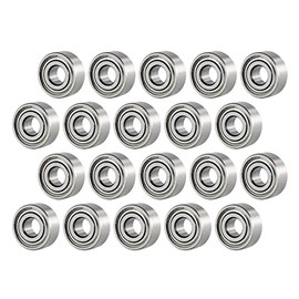 Hoggy 20 MR93ZZ Steel Ball Bearings 3 mm x 9 mm x 4 mm