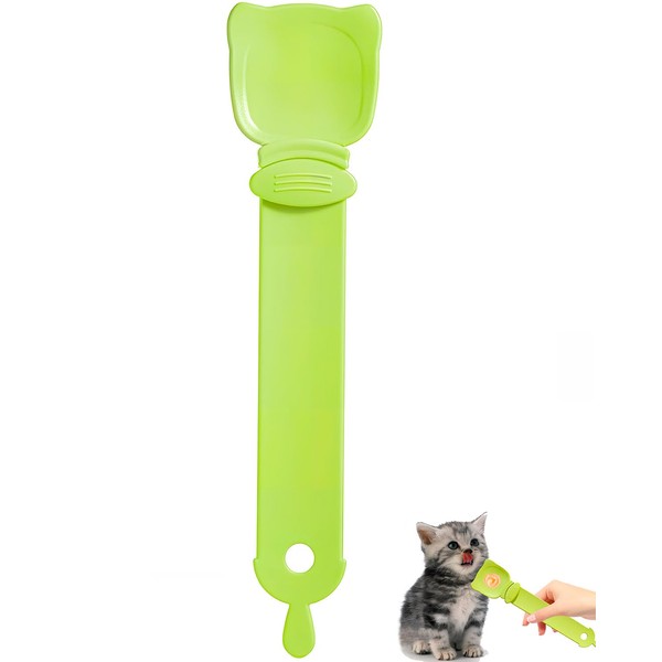 Cat Strip Feeder Spoon,Cat Treat Feeder for Cat Liquid Snack