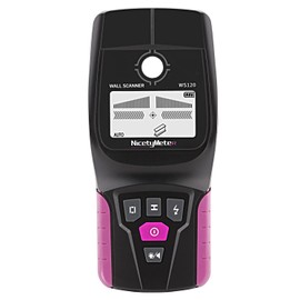 Stud Finder, Digital Stud Detector, Professional Wall Scanner for Ferrous/Non-Ferrous Metal, Electronic Stud Sensor for Aluminum/Copper/PVC/Wood etc. Live Wire Detector, Up to 4” (100mm)