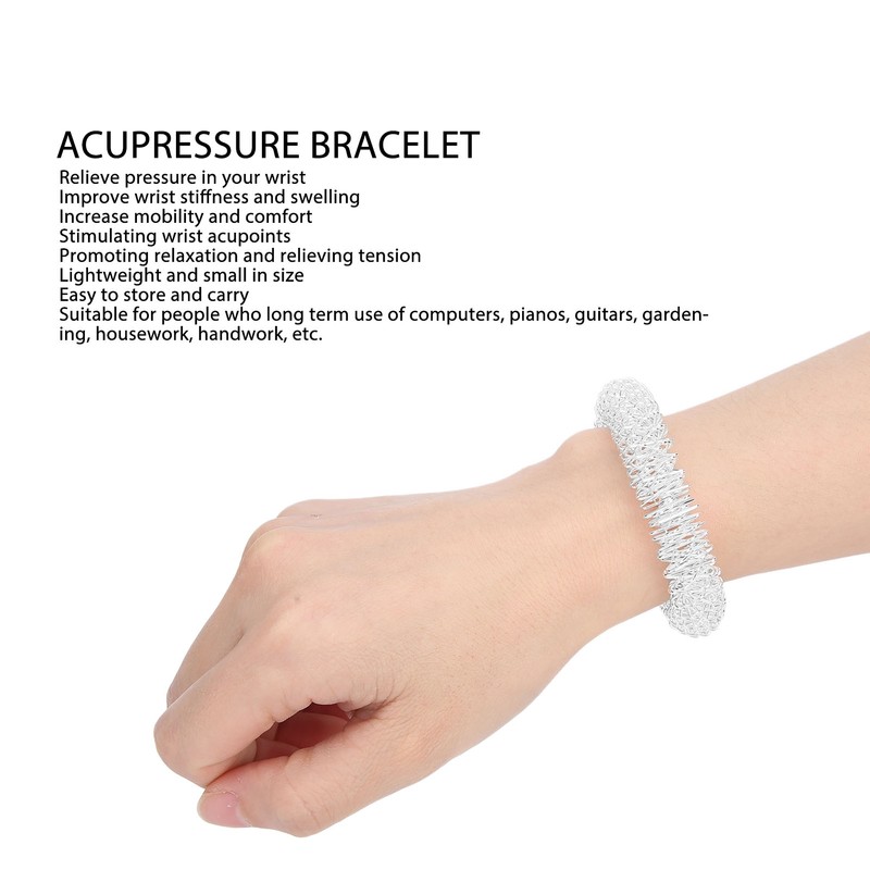 Wrist Massage Ring Relieve Pressure Reduce Stiffness Acupressure Wrist Massage