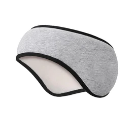 Soundproof Sleep Earmuff Headband, Sleeping Noise Cancelling Ear Wrap Ear Muffs Winter Women Sleep Mask for Men Women(Grey)