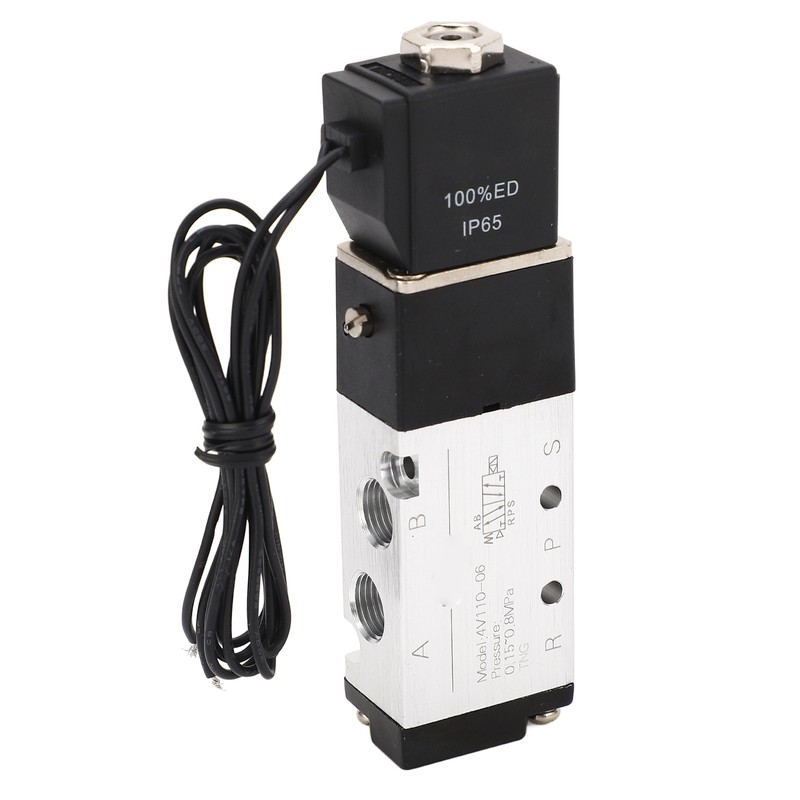Pneumatic Solenoid Valve with Wire 2 Position 5 Way IP65